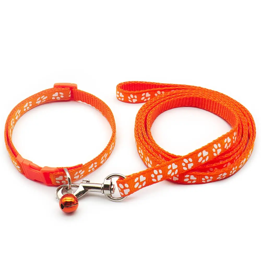 24Sets Dog Cat Leash Adjustable Leashes Collar Puppy Outdoor Walking Chihuahua Terier Schnauzer Outdoor Traction Rope General 
