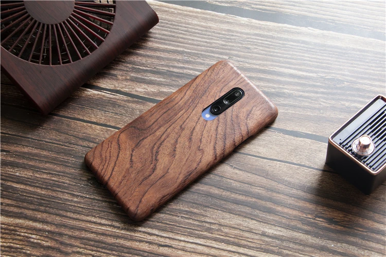 Натуральный Деревянный чехол для телефона для Oneplus 7 7 Pro 7Pro Чехол черный палисандр/Черный лед дерево оболочка(настоящее дерево) 1+ 7 Pro