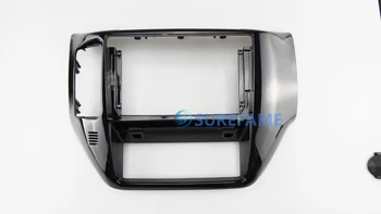 

9 inch Car Fascia Radio Panel for Nissan Patrol 2004-2012 (Y61) (Left Wheel) Dash Kit Install Facia Console Bezel Adapter Plate