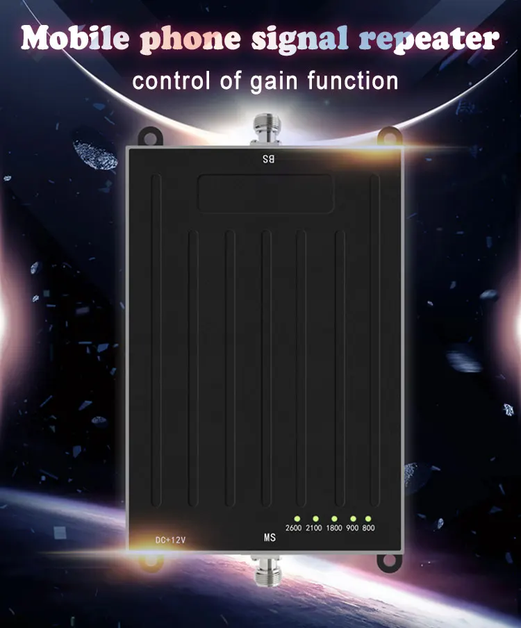signal booster LTE 800 GSM 900  DCS 1800  WCDMA UMTS 2100 LTE 2600