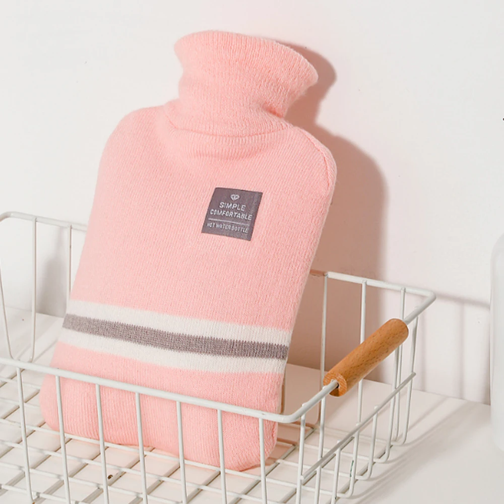 1000/2000 мл сумка для горячей воды женщин теплый живот руки и ноги с крышкой зимняя