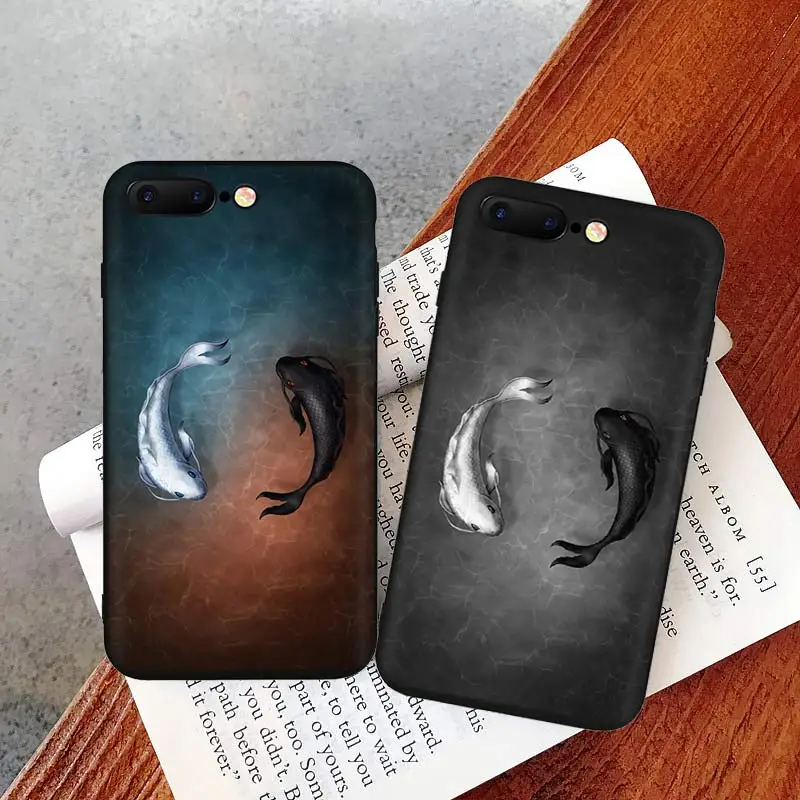 灰色太极鱼、彩色太极鱼-1