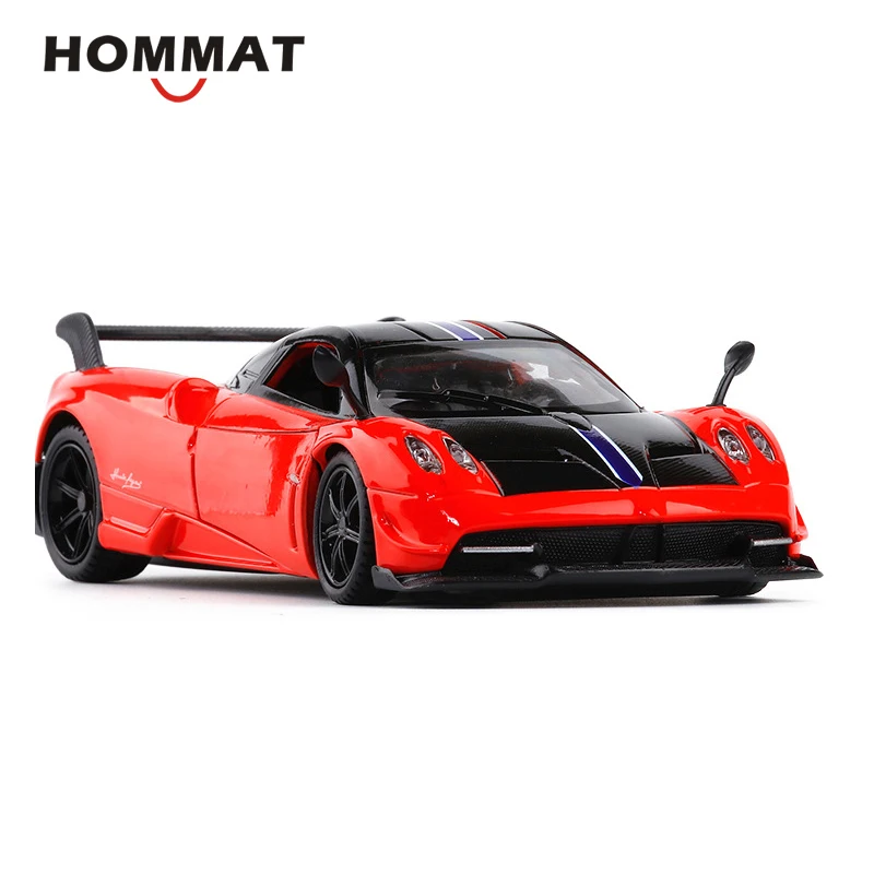 HOMMAT моделирование 1:32 Масштаб Pagani Huayra Supercar спортивный автомобиль литая модель игрушечного автомобиля Модель автомобиля литая коллекция подарок