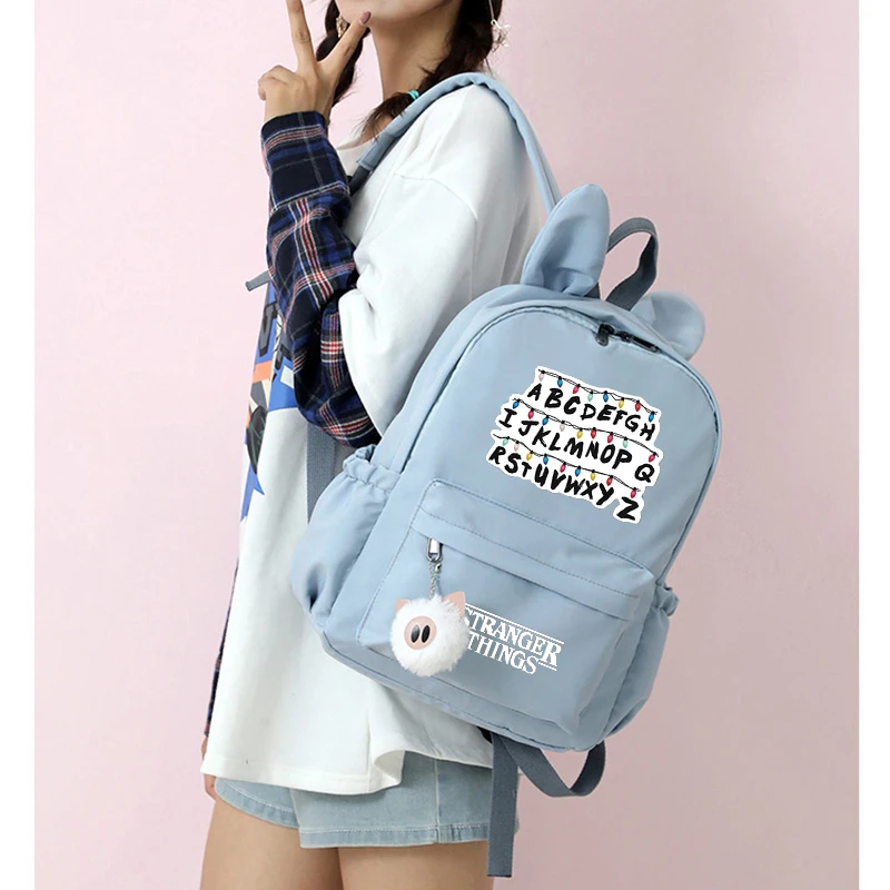 Mochila странные вещи рюкзаки для школы подростков девочек подарок Sac Dos Повседневная сумка Mujer Hombre дорожный рюкзак