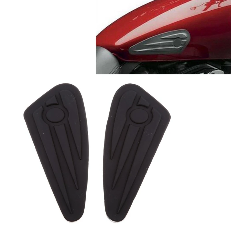 Motorcycle Knee Fuel Tank Pads Stickers for Sportster Xl883 1200 Dyna Softail Slim Street 500 750 Xg500 Xg750 48 | Автомобили и