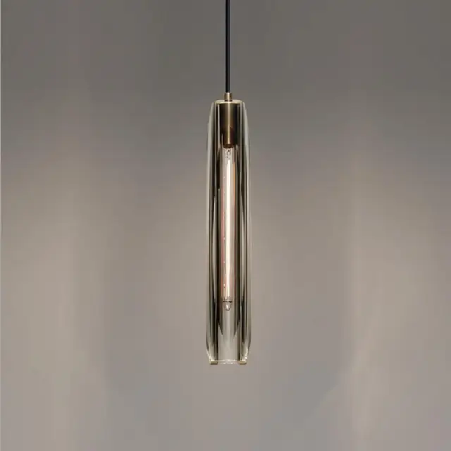 $US $104.30 Modern All copper Crystal Single Head  Pendant Light Lighting luxury hanging light For bedroom bedside bar small Lamp Fixtures