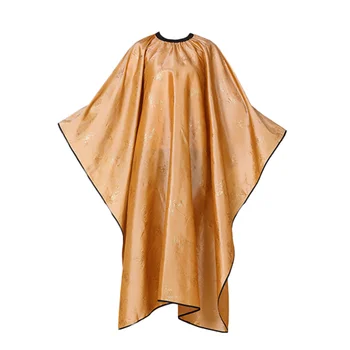 

Waterproof Hairdressing Cape Stain Resistant Haircut Cape Hair Cutting Cloak Haircut Gown for Men Women (White)