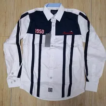 Высокое качество одежды faсonnable Элитный бренд Рубашка в полоску Для мужчин рубашки для мальчиков с длинным рукавом мода парка мужские хлопковые рубашки