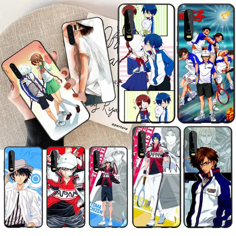 

HPCHCJHM tennis Prince Black Soft Shell Phone Case Capa for Huawei Honor 20 10 9 8 8x 8c 9x 7c 7a Lite view pro