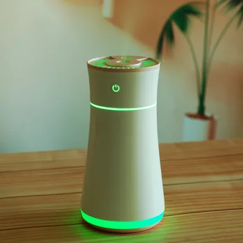 

Mini Air Humidifier USB Cool Mist Maker Aromatherapy Essential Oil Diffuser Home Air Purifier 300ML Fogger For Car Charger
