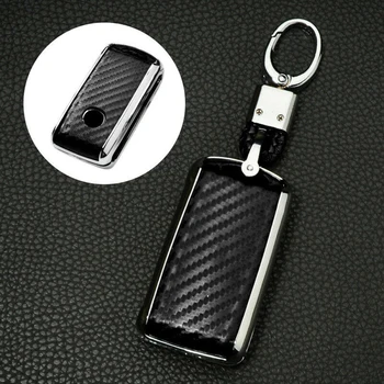 

Carbon Fiber Car Key Fob Case For Mazda 3 6 CX-9 CX-5 CX-30 2019- 1pc Useful Brand new
