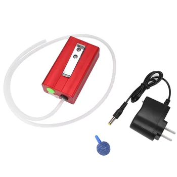 

Portable Aluminium Alloy Fish Air Pump Rechargeable Oxygen Air Pump Pond Fish Tank Aquarium Tool