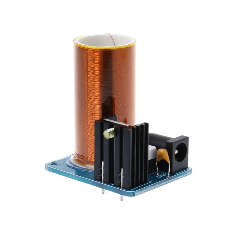 9-12V BD243 Mini Tesla Coil Kit Electronics DIY Parts Wireless Transmission DIY Board Set tesla coil kit