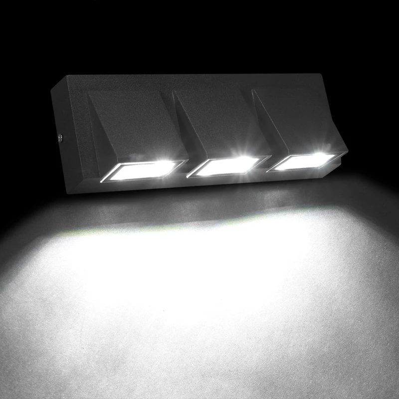 Современный уличный светодиодный настенный светильник IP65 водонепроницаемый 5