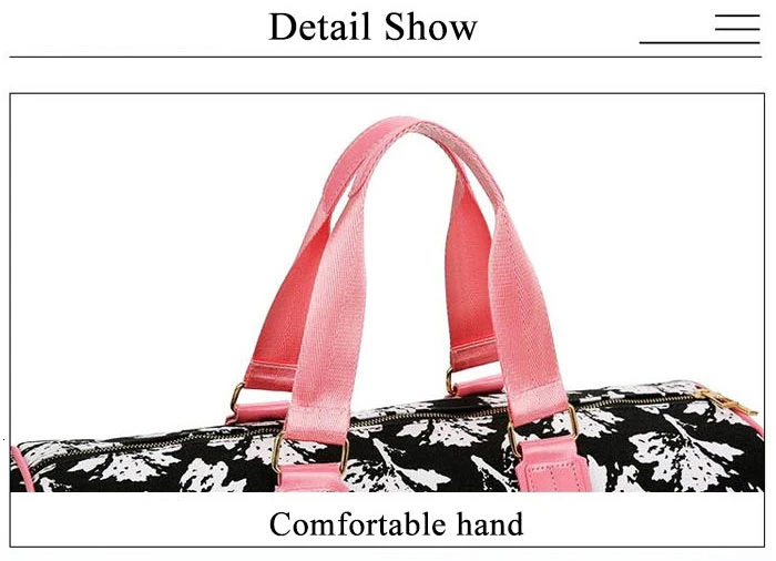 New Flowers Women Gymtas Yoga Bolsa Waterproof Sports Bags Shoes Men Gym Bags For Training Bag Tas Fitness Travel Sport Handbag