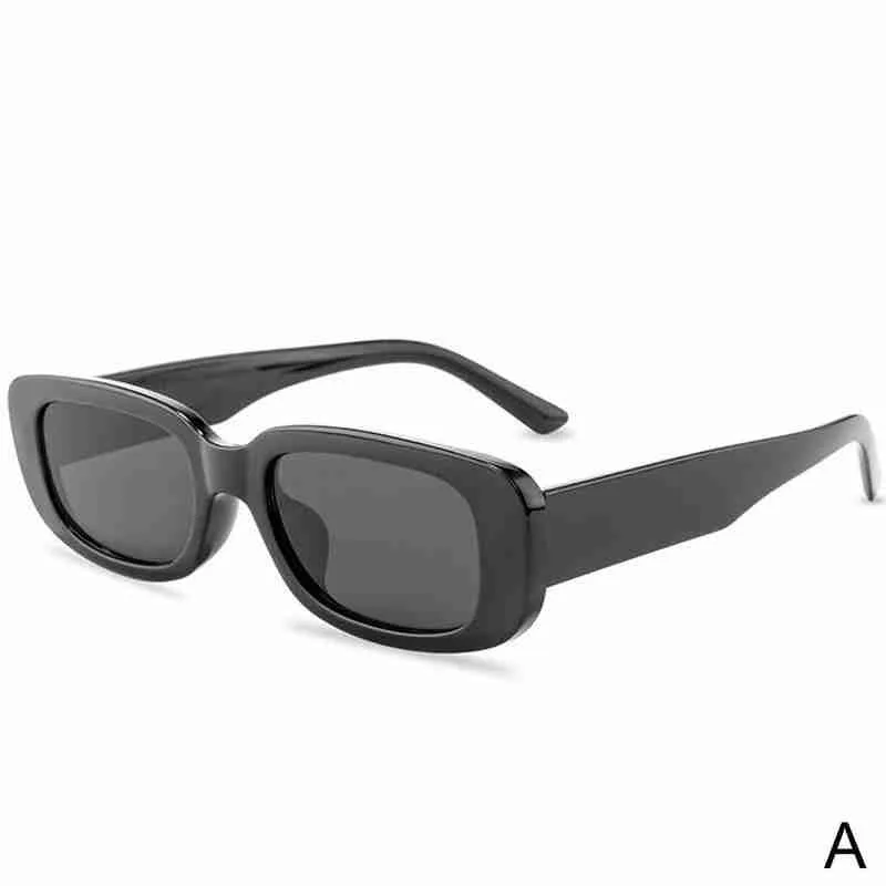 Vintage Small Rectangle Sunglasses Designer Square Shades For Women_voghion.com