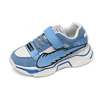 

2020 Spring Boys Shoes Children Sneaker Anti-Slippery Mesh Comfortable Footwear Kids Sport Shoes Boys Girls Casual Shoe T1188