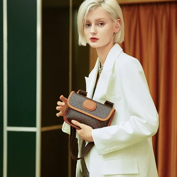 

Retro Classic Pattern Female Handbag New Designer Purse Fashion Wholesale Messenger Bag for Women 2019