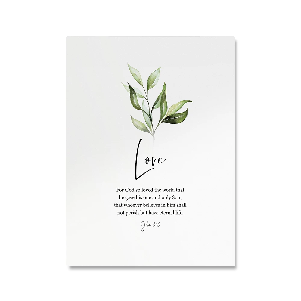 

Modern Minimalist Green Plant Leaves Wall Art Canvas Painting Nordic Posters and Prints Wall Pictures for Living Home Decoration