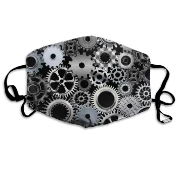 

Premium Dust Mask - Washable Breathable Mouth Face Mask - Adjustable Ear Loop - Pollen Masks for Kids Women Men Mechanical