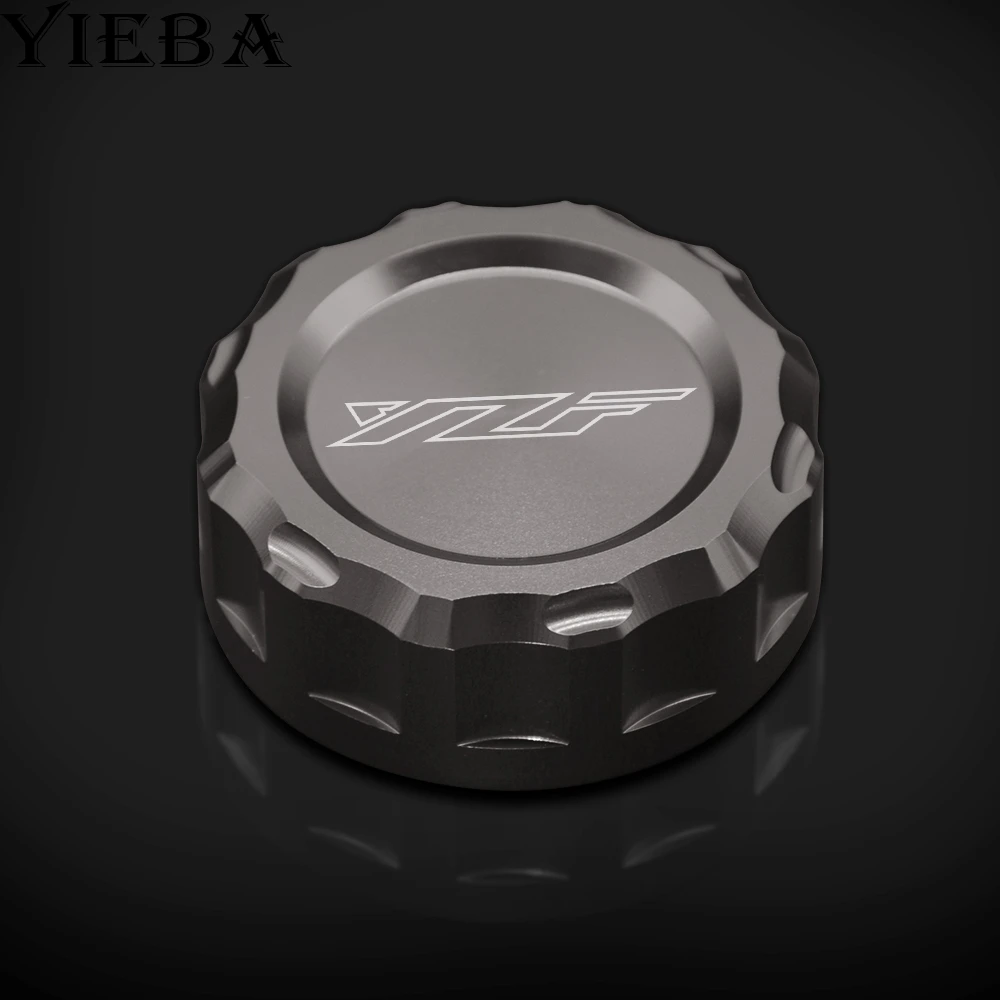 LOGO yzf Крышка Резервуара тормозной жидкости для мотоцикла CNC yamaha YZF R1 1999 2001 2002 2003 R6