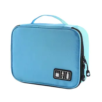 

Travel USB Data Cable Flash Drive U Disk Phone Portable Multi-Functional Storage Bag Organization Pouch Accessories