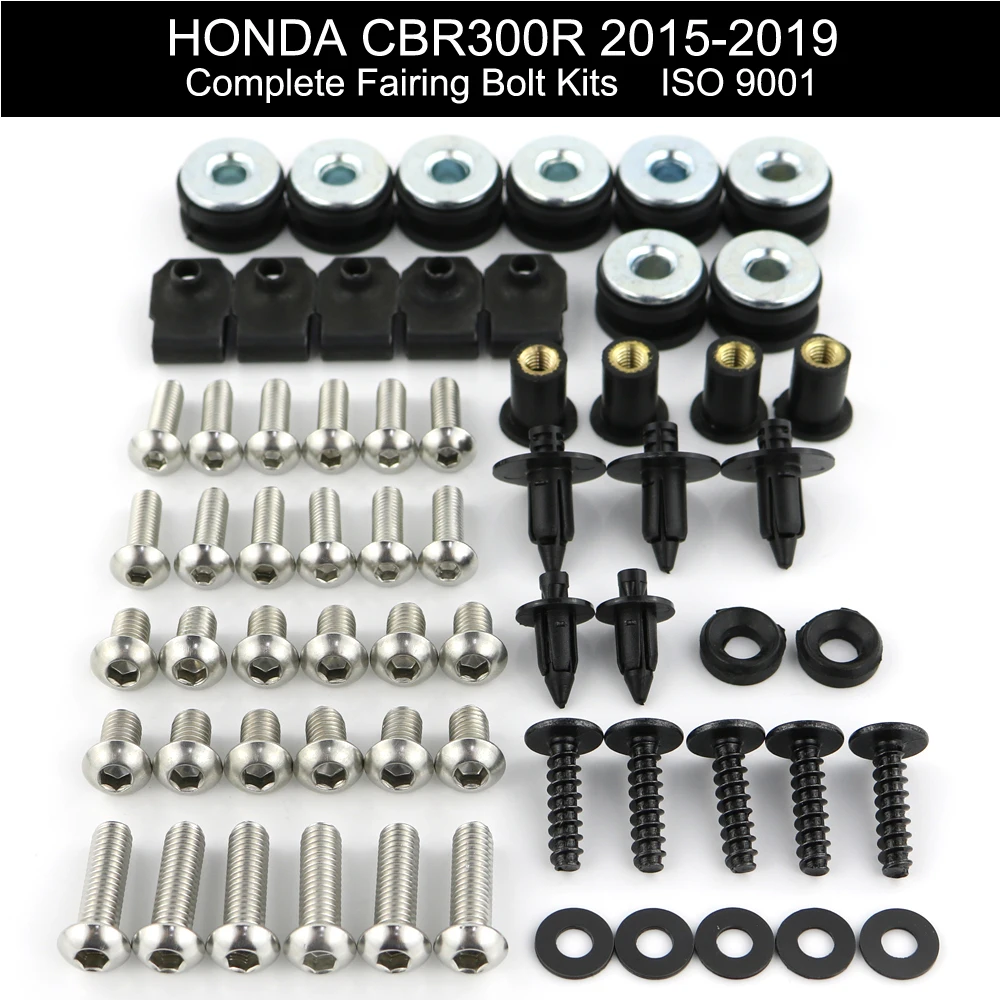 Details about   H98 H120 Honda CBR300R 2015 2018 OEM Engine Mount Bolts 