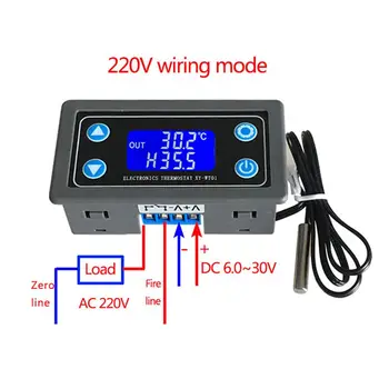 

XY-WT01 Temperature Controller Digital LED Display Heating/Cooling Regulator Thermostat Switch B95A