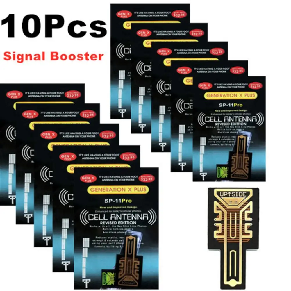 10 шт наклеек-усилитель сигнала Мобильный телефон усиление наклейки SP-11Pro