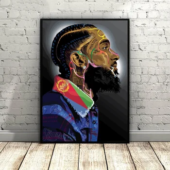 

Nipsey Hassle Poster Art Canvas Painting Print Wall Art Decor Dropshipping
