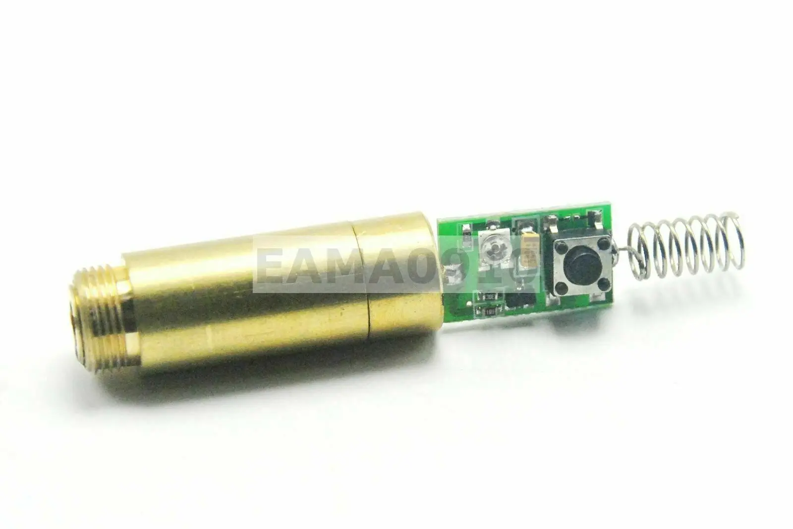 산업용 랩 그린 레이저 도트 다이오드 모듈, 드라이버 보드 포함, 3VDC 532nm, 5mW, 5 개
