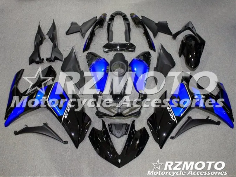 4 подарки ABS литьевая форма мотоцикл Обтекатели подходит для YAMAHA R3 R25- 15-19 Кузов Набор на заказ черный синий крутой