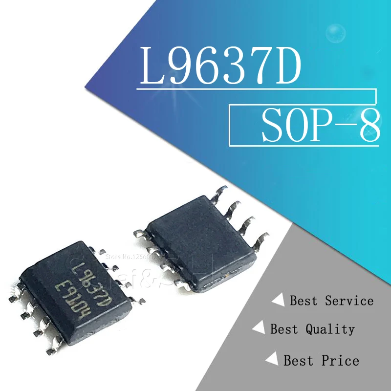 2 шт./лот L9637D SOP8 L9637 SOP L9637DTR L9637D013TR 9637D SOP-8 SMD | Электронные компоненты и