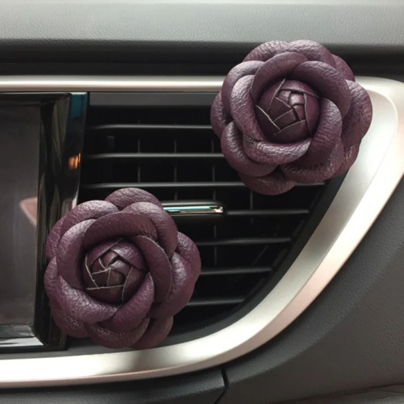 Автомобильный очиститель воздуха PU Camellia папка очиститель воздуха авто экспорт аромат свежего воздуха Стайлинг автомобиля