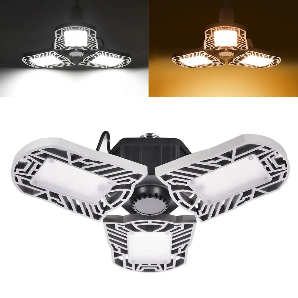 600lm E26 Foldable Led Pendant Lights Garage Light For Garages