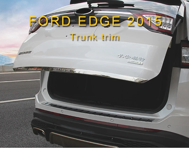 Для Ford Edge автостайлинг багажник украшение крышка обрезная рамка внешние аксессуары