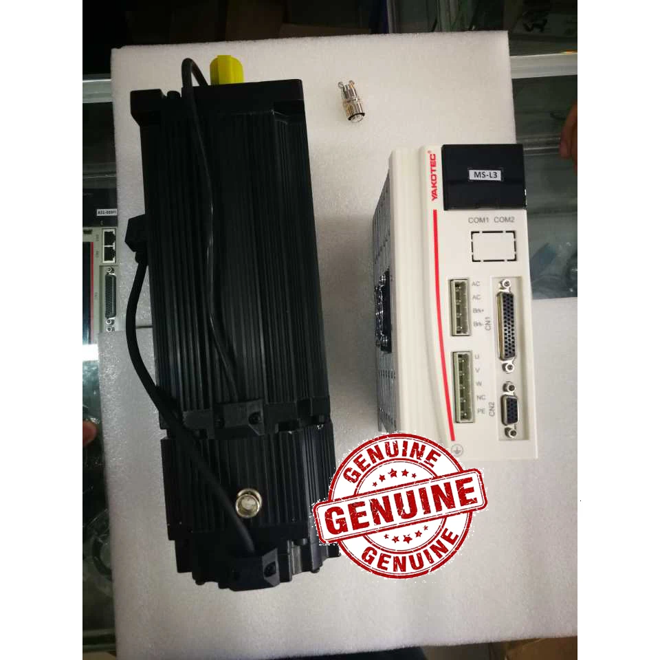 Натуральная YAKO 220 V Hybrid сервопривод MS-L3 плюс сервопривода 3 фазы YK3110EC140C1-S с тормозом