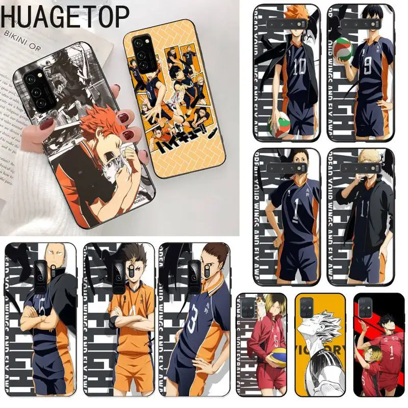 Чехол для телефона Haikyuu Hinata Samsung S20 plus Ultra S6 S7 edge S8 S9 S10 5G lite 2020 | Мобильные телефоны и