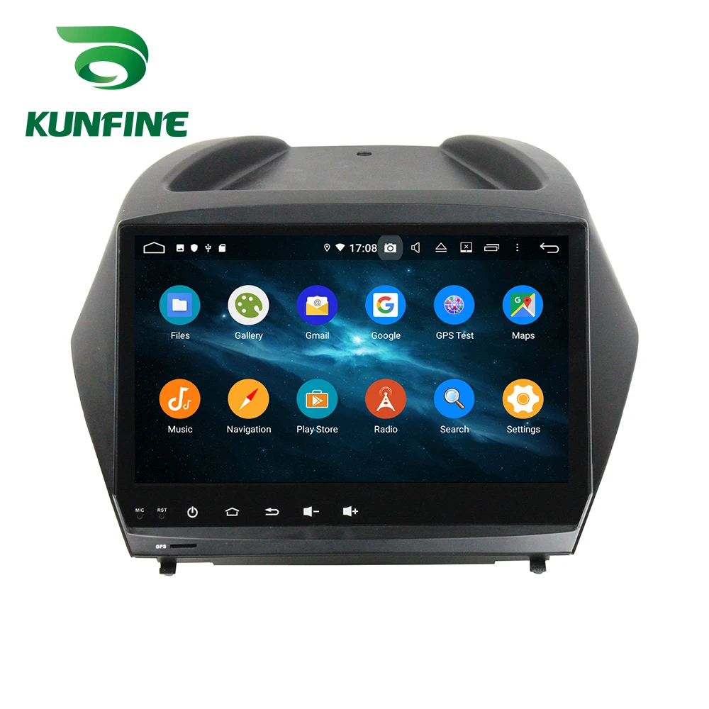 Android 9,0, четыре ядра, 4 Гб ОЗУ, 64 Гб ПЗУ, автомобильный DVD, gps, мультимедийный плеер, стерео, без Дека, для HYUNDAI IX35, 2010, 2012, 13, 14, радио