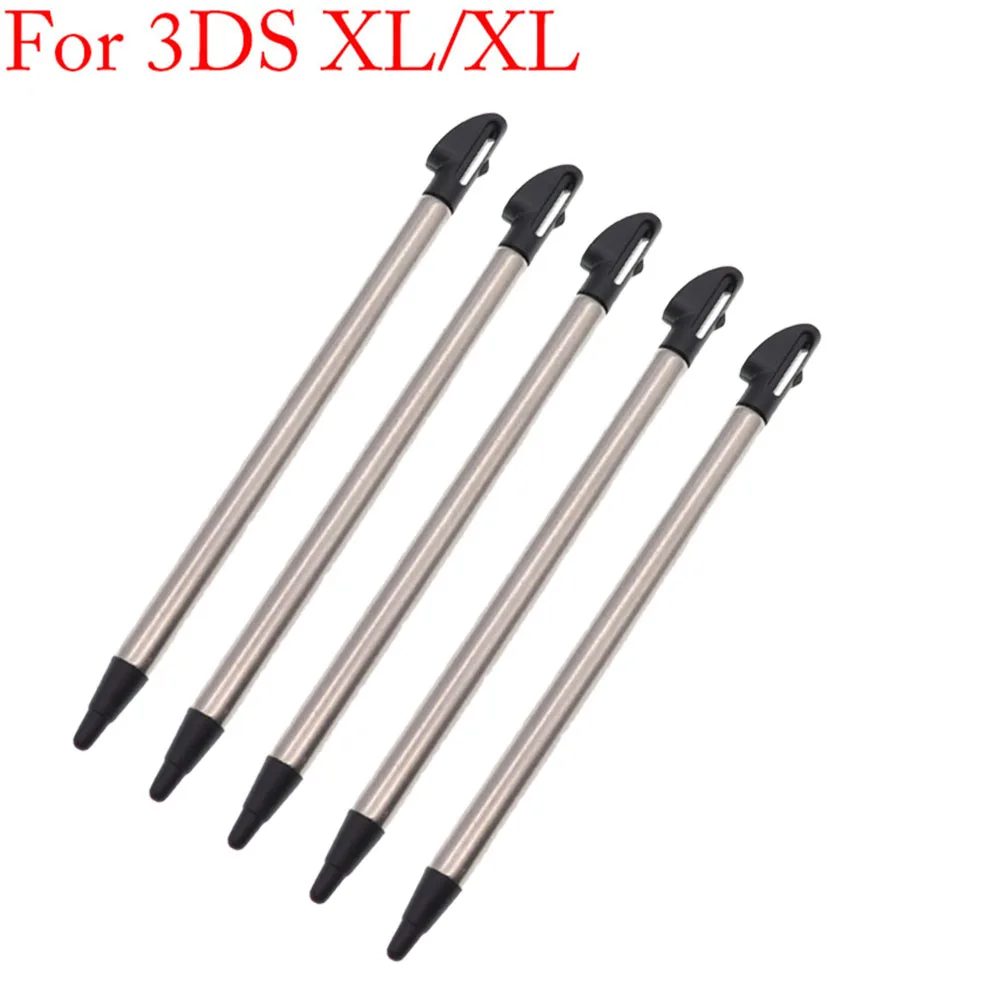 Metal Telescopic Stylus Plastic Stylus Touch Screen Pen Nintendo 2DS 3DS New 2DS LL XL New 3DS XL LL NDSL NDSi 5PCS