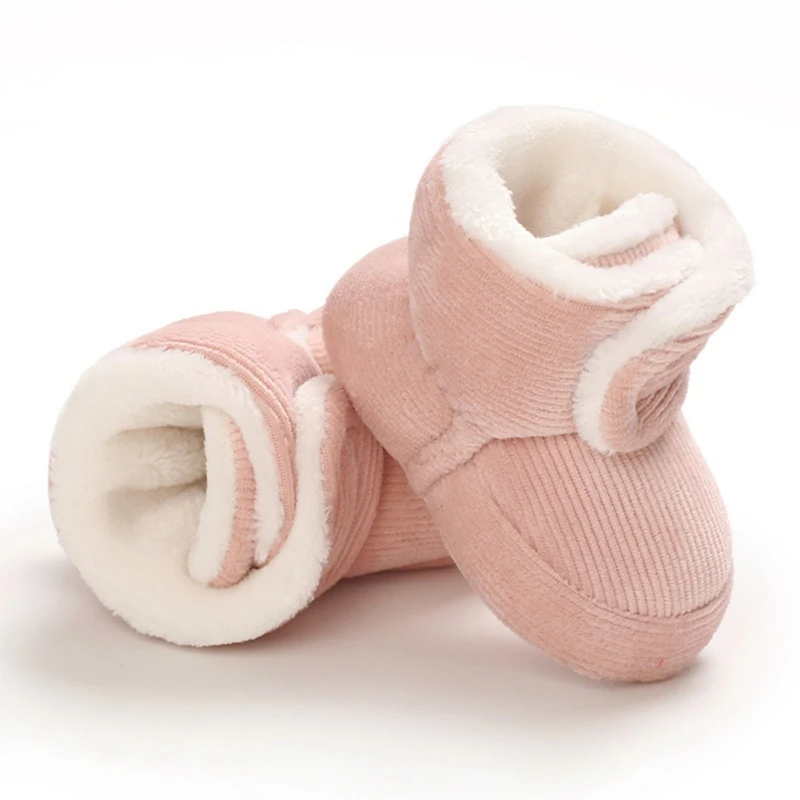Winter Super Warm Newborn Shoes Baby Girls Princess Winter Boots First Walkers Soft Soled Infant Toddler Kids Boy Footwear Shoes
