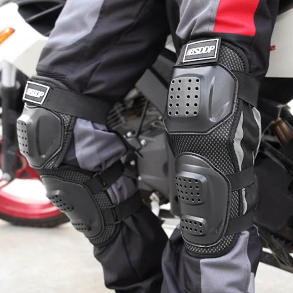Black PE EVA foaming Diving cloth Motorcycle knee pads elbow pads Motorcycle Accessories Cushioning decompressing