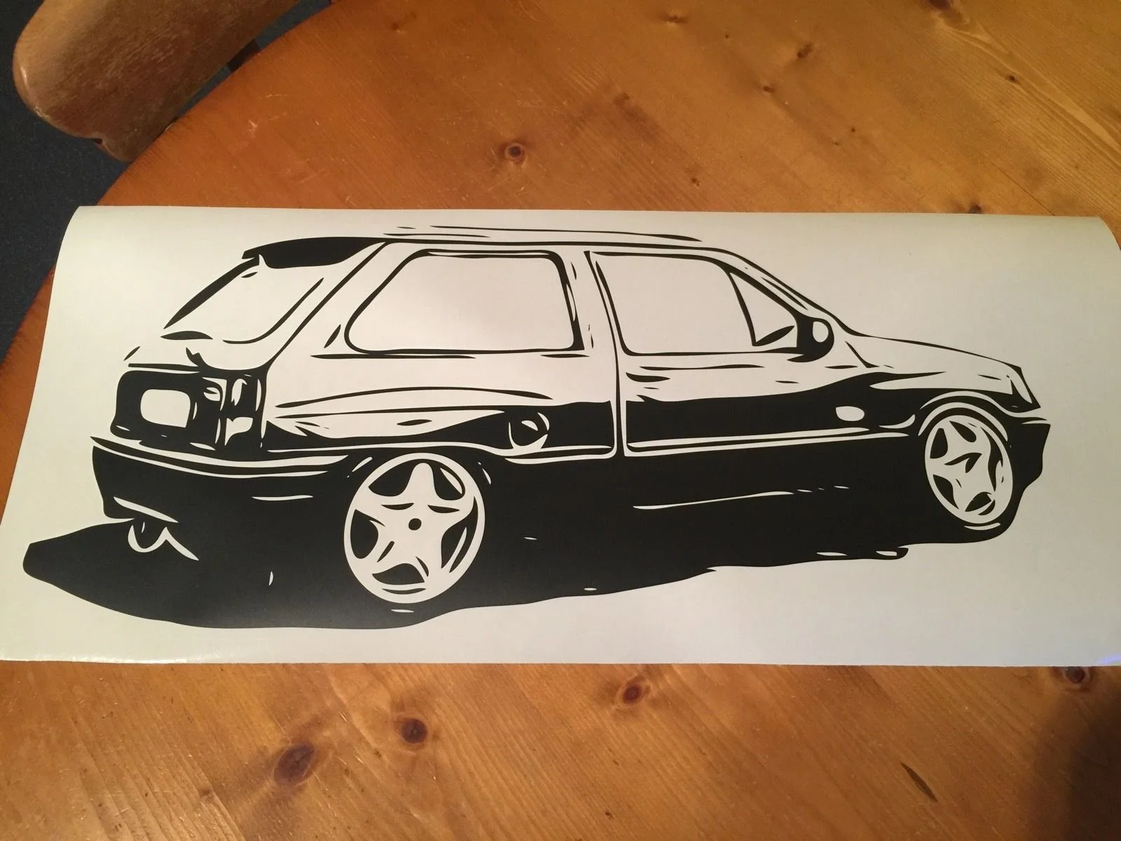 Для Vauxhall Nova GTE SR Corsa Opel Ретро настенная художественная Наклейка различных размеров