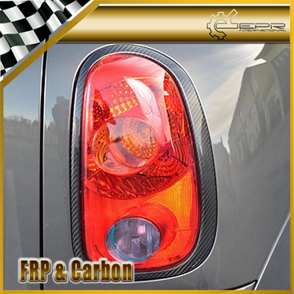 

For Mini R53 MINI Cooper/Cooper S/ONE 2001-2006 Carbon Fiber Rear Light Surround/Taillight Cover Trim Body Kit For R53