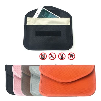 

Cell Phone GPS RFID Signal Blocking Bag Shielding Pouch Wallet Phone Case 7.6''