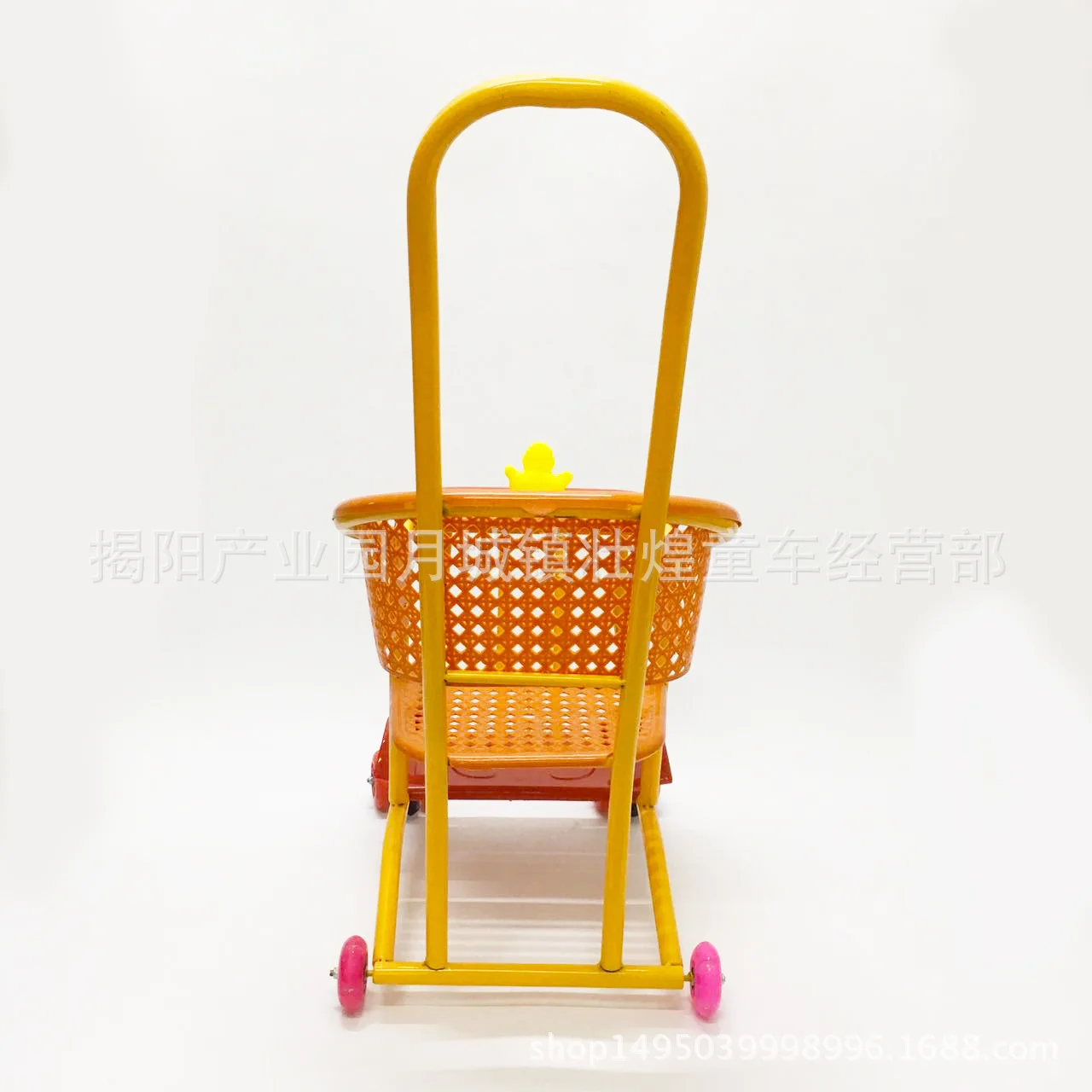 Ultra-lightweight Chinese Traditional Imitation Rattan Baby Stroller Universal Wheel Toddler Trolly