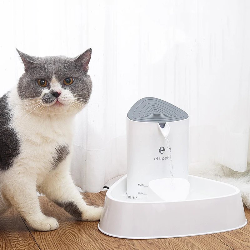 1.5L Электрический автоматический диспенсер для фонтана для домашних животных, собак, кошачий фонтан, поилка, миска для здорового питья, товары для домашних животных