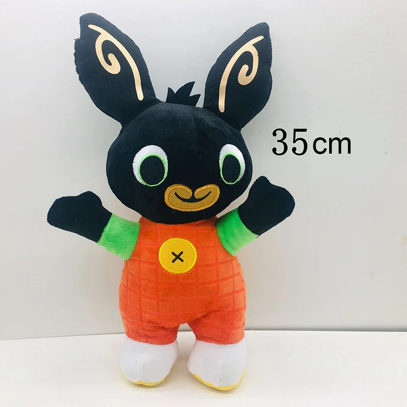 Bing Bunny плюшевая игрушка sula flop Hoppity Voosh pando bing coco мягкая игрушка для детей рождественские подарки - Цвет: 4