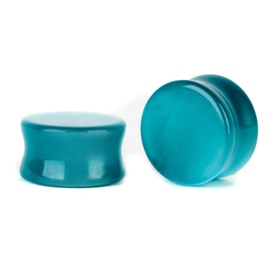 5-22mm Heart Natrue Stone Ear Plugs Gauge Earring Flesh Tunnel Pink Stone Ear Strecher Expander Piercing Oreja Dilataciones