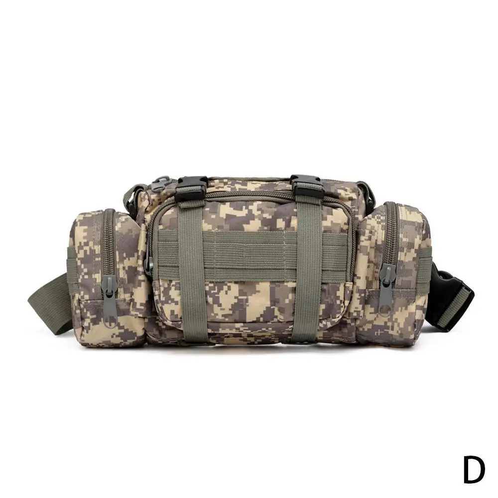 Тактические мужские сумки-мессенджеры 3P Волшебные военные сумки на плечо поясные сумки Открытый спортивный пояс карман многофункциональная сумка - Цвет: D